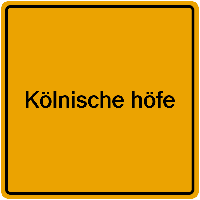 Einwohnermeldeamt24 Kölnische höfe